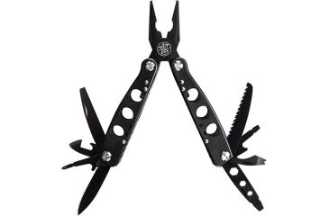 Image of Smith &amp; Wesson 15 Function Multitool,Black w/Nylon Belt,Clam Pack SWMT1CP