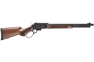 Image of Smith &amp; Wesson 1854 Large Loop Lever Action Rifle, .45-70 Government, 20in Barrel, 1-20, Walnut Walnut Stock, Stainless Blued, 14384-FRRMPG