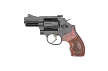 Image of Smith &amp; Wesson 19 PC Carry Comp NGT SGT Revolver, .357 Magnum/.38 Special, 2.5in Barrel, K Frame, Night Sights, Blue Frame, Wood Grip, 6 Round Cylinder, 13323