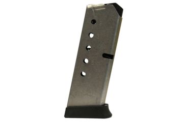 Image of Smith &amp; Wesson 26381 - CS45 45ACP 6-Round Magazine Stainless Steel, Stainless Steel SNW192760000