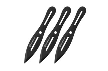 Image of 3 pc 8" Black Coated Throwing Knives