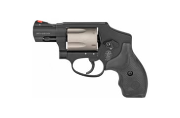 Image of Smith &amp; Wesson 340PD Airlite No Lock Revolver, .357 Magnum/.38 Special, 1.87in Barrel, J Frame, Fixed, Black Frame, Rubber Grip, 5 Round Cylinder, 103061