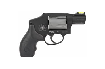 Image of Smith &amp; Wesson 340PD Airlite Revolver, .357 Magnum/.38 Special, 1.87in Barrel, J Frame, Fixed, Black Frame, Rubber Grip, 5 Round Cylinder, 163062