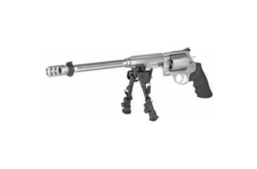 Image of Smith &amp; Wesson 460 Hunter P.Center Revolver, 460 S&amp;W Mag, 14in Barrel, X Frame, Adjustable, Stainless Frame, Rubber Grip, 5 Round Cylinder, 170339