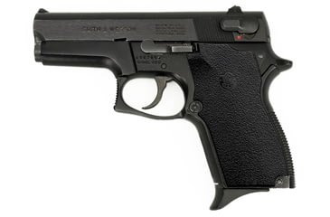 Image of Smith &amp; Wesson 469 Pistol, 9mm Luger, 3.5in barrel, aluminum alloy frame, black plastic grip, recoil operated semi-automatic, fixed blade and notch, 12 round magazine, SW-469-1-FRRMPG