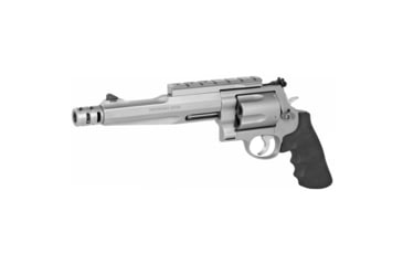 Image of Smith &amp; Wesson 500 Performance Center Revolver, .500 S&amp;W Magnum, 7.5in Barrel, X Frame, Adjustable, Stainless Frame, Rubber Grip, 5 Round Cylinder, 170299