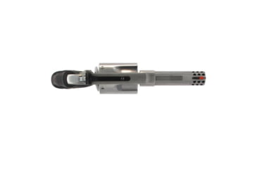 Image of Smith &amp; Wesson 500 Revolver, .500 S&amp;W Magnum, 4in barrel, stainless steel frame, Hogue Sorbothane grip, revolving chamber, red ramp front, adj. black rear, 5 round magazine, SW-500-1-FRRMPG
