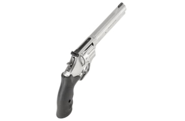 Image of Smith &amp; Wesson 617 Revolver, .22 Long Rifle, 6in barrel, stainless steel frame, Hogue rubber grip, revolving chamber, pinned patridge front, adj. black rear, 6 round magazine, SW-617-2-FRRMPG