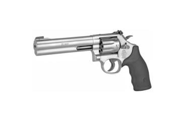 Image of Smith &amp; Wesson 648 Revolver, .22 Winchester Magnum Rimfire, 6in Barrel, K Frame, Adjustable, Stainless Frame, Synthetic Grip, 8 Round Cylinder, 12460