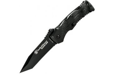 Image of Smith &amp; Wesson Black Ops MAGIC, 2.5 in., Black Aluminum Handle, Tanto Combo SWBLOP2SMTB