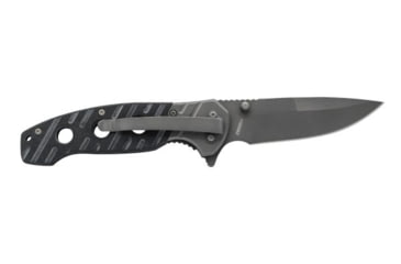 Image of Smith &amp; Wesson Clip Fold Liner Lock Knife, 3.35in, 8Cr13MoV Steel Blade, 4.6in, G-10 Handle, 1100062