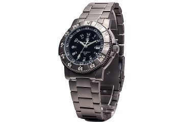 Image of Smith &amp; Wesson Executive Tritium H3 Watch - 45 mm, Titanium, Black face SWW-357-T-BLK SWW-357-T-BLK