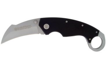 Image of Smith &amp; Wesson Extreme Ops Karambit, Black G10 Handle, Plain SWCK33