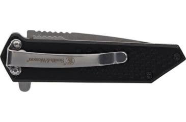 Image of Smith &amp; Wesson Knife Extreme Ops Spring Assist Tanto 2.5 Black/Ss, 1206286
