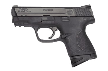 Image of Smith &amp; Wesson M&amp;P Compact Pistol, .40 S&amp;W, 3.5in barrel, Zytel polymer frame, integrated polymer grip, recoil operated semi-automatic, ramp front, Novak Lo-Mount rear, 10 round magazine, SW-M&amp;P Compact-2-FRRMPG