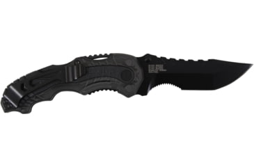 Image of Smith &amp; Wesson M&amp;P, Magic Assist, Black Aluminum, Black Blade, Serrated SWMP6S