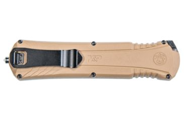 Image of Smith &amp; Wesson M&amp;P Out The Front Spear 3.5in Assisted Opening Folding Knives, Flat Dark Earth 1084315