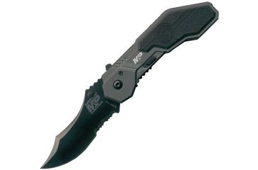 Image of Smith &amp; Wesson Military Police Magic Assisted Scoop Back DP, Blk B., Serr SWMP1BS