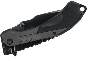 Image of Smith &amp; Wesson MPM2.0SA20 M&amp;P M2.0 Assisted Opening Folding Knives,3.5 in, High Carbon Stainless Steel, Plain, Black, Aluminum Handle, 1084317