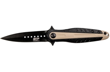 Image of Smith &amp; Wesson Mpsh51fdecp Shield Dagger Blk/Fde Folding Knives, 2.625 in, 8Cr13MoV Stainless Steel, Aluminum, 1085895