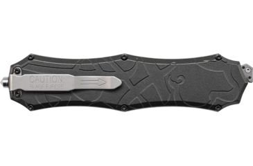 Image of  Smith &amp; Wesson OTF Assisted Opening Folding Knife, 3.6in, AUS-8 Steel, Spear Point, Black, SWOTF9B