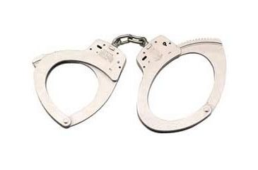 Image of Smith &amp; Wesson S&amp;W 110 Large Nickel Handcuff 350118