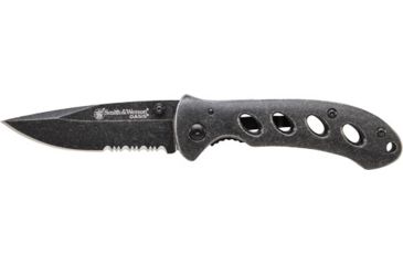 Image of Smith &amp; Wesson S&amp;w Oasis Small Liner Lock Knife 2.6'' Stonewash Blade