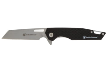 Image of Smith &amp; Wesson Sideburn Folding Knife, 3in, 8Cr13MoV Stainless Steel Blade, 4in, G10 Handle, 1122568