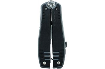 Image of Smith and Wesson Multi-Tool,  15 Function Tools, Spring Loaded Pliers, Black / Silver, Medium