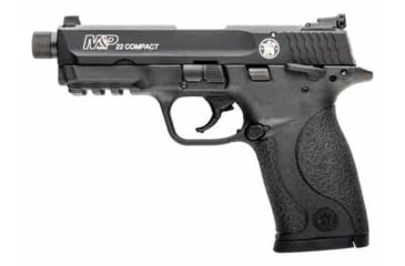 Image of Smith &amp; Wesson M&amp;P22 Compact Semi Auto Pistol, 22 Long Rifle, 3.56 in Threaded Barrel