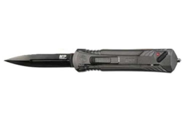 Image of Smith &amp; Wesson S&amp;w M&amp;p Otf 3.5 Single Edge Spear Point Black/gray