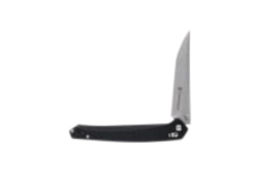 Image of Smith &amp; Wesson Special Ops Crossbar Lock Folding Knife, 3.3in, 8Cr13MoV Stainless Steel, Drop Point Blade, Black Aluminum Handle, Clam Pack, 1223612