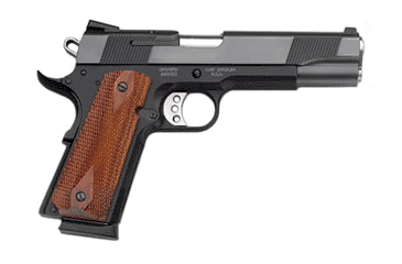 Image of Smith &amp; Wesson SW1911PD Pistol, .45 ACP, 5in barrel, scandium alloy frame, checkered rosewood grip, recoil operated semi-automatic, white dot front, Novak Lo-Mount rear, 8 round magazine, SW-SW1911PD-1-FRRMPG
