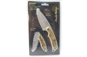 Image of Smith &amp; Wesson Uh Fixed Folder Combo, 2.75 in, 3Cr13MoV Steel, 1085929