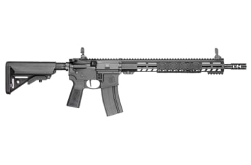 Image of Smith &amp; Wesson Volunteer XV Pro Semi-Auto Rifle, 6mm ARC, 16in 5/8x24 TPI Barrel, 1-7.5, Synthetic Black Stock, Black, 25-Shot, 13518-FRRMPG