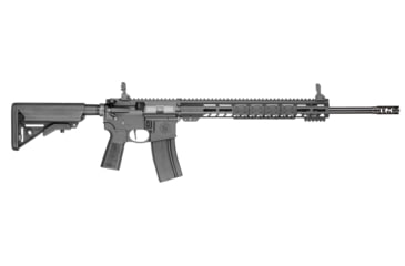 Image of Smith &amp; Wesson Volunteer XV Pro DMR Semi-Auto Rifle, 6mm ARC, 20in 5/8x24 TPI Barrel, 1-7.5, Synthetic Black Stock, Black, 25-Shot, 13519-FRRMPG
