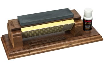 Image of Smiths 6in Diamond Tri-Hone, w/ Black Arkansas Stone, 50609