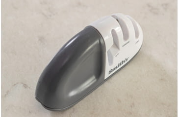 Image of Smiths Diamond Edge Grip MAX Sharpener, Gray/White, SP-51003