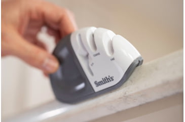 Image of Smiths Diamond Edge Grip MAX Sharpener, Gray/White, SP-51003