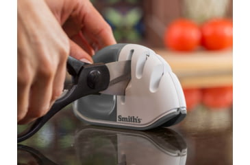Image of Smiths Diamond Edge Grip MAX Sharpener, Gray/White, SP-51003