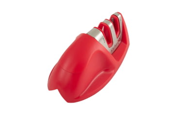 Image of Smiths Edge Grip 2-Stage Knife Sharpener, Red, SP-50883