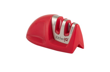 Image of Smiths Edge Grip 2-Stage Knife Sharpener, Red, SP-50883