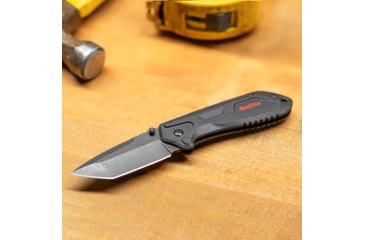 Image of Smiths Edgework-Site American Tanto Folding Knife, 3 in, Frame Lock, Black, SP-51242