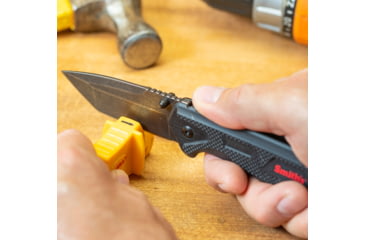 Image of Smiths Edgework-Site American Tanto Folding Knife, 3 in, Frame Lock, Black, SP-51242