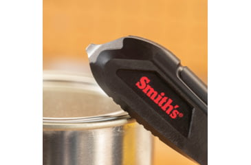 Image of Smiths Edgework-Site Fixed Blade Knife w/Sheath, 8 in, Black, 51243