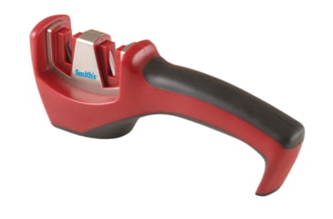 Image of Smiths Gourmet Santoku / Asian Knife Pull-Thru Sharpener, Red/Black, SP-50024
