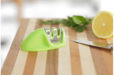 Image of Smiths Green Edge Grip Display 2-stage Knife Sharpener - 16 Pcs, Green, SP-50390
