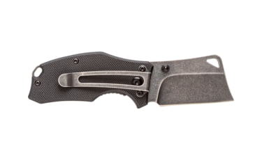 Image of Smiths Lil Choncho Folding Knife, 2.2in, 400 Stainless Steel, Black Stonewash, Cleaver Blade, G10 Handle, Black, SP-51126