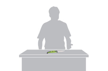 Image of Smiths Mr. Crappie 6 in Flex Folding Fillet Knife, Stainless Steel, Green, SP-51259