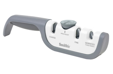 Image of Smiths Select Angle Adjust Manual Sharpener, Gray/White, SP-51109